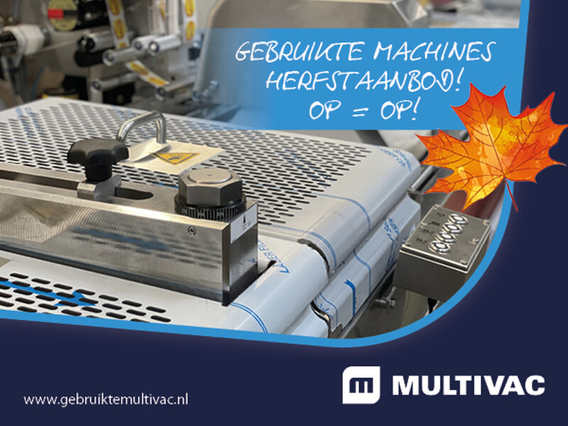 Herfstaanbod gebruikte machines MULTIVAC