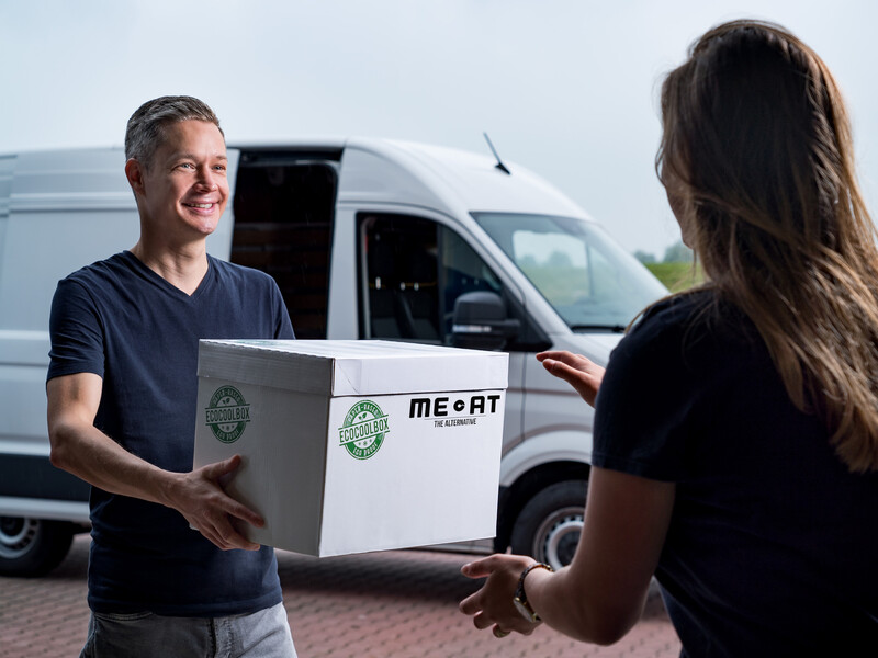 EcoCoolBox: papieren koelbox voor versturen versproducten