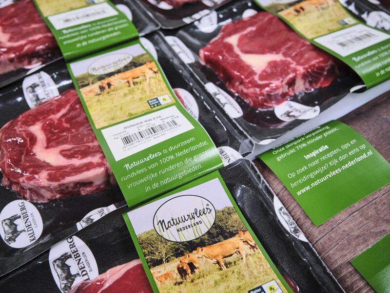 'Regulier plastic geen optie voor duurzaam vlees'