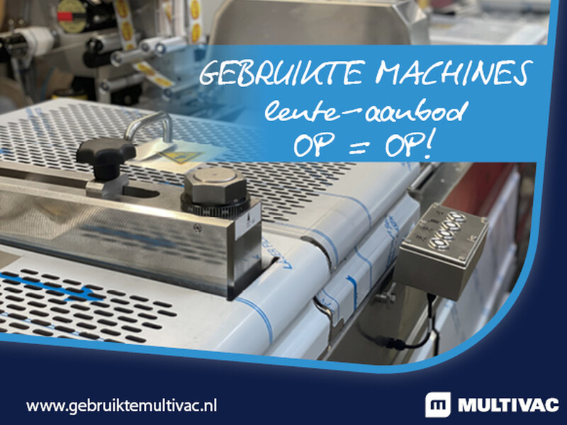 Lente-aanbod gebruikte MULTIVAC-machines