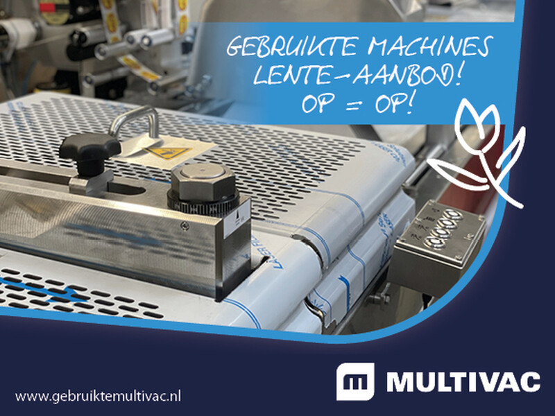 Lente-aanbod gebruikte machines van MULTIVAC