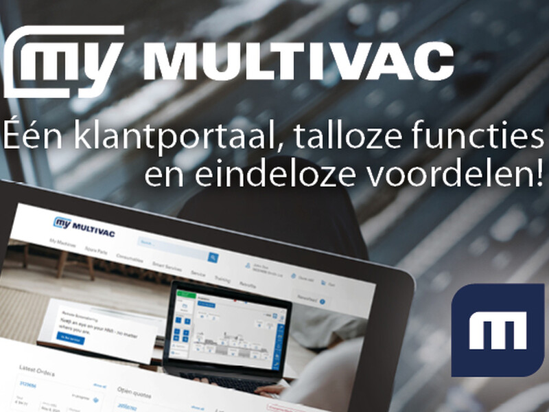 Altijd inzicht in je productielijn met myMULTIVAC