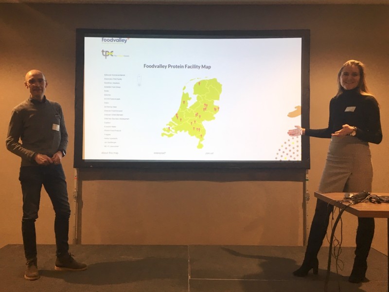 Plantaardige eiwitfaciliteiten in kaart gebracht