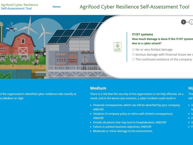 Gratis tool moet cybersecurity in agrifoodsector toetsen