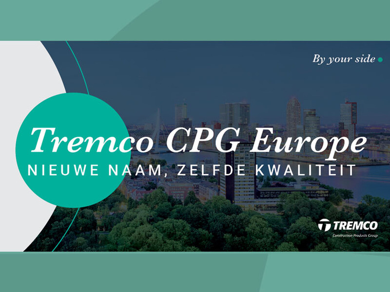 CPG Europe wordt Tremco CPG Europe