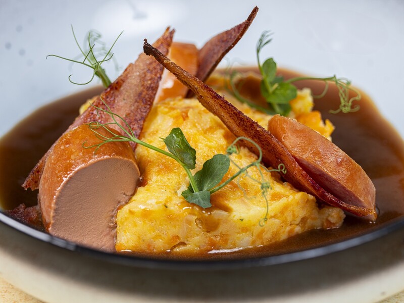 Vegetarische rookworst, zonder kunstmatige rookaroma’s
