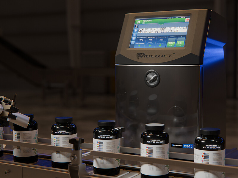 Videojet introduceert inkjetprinter voor betrouwbare codering met gepigmenteerde inkt
