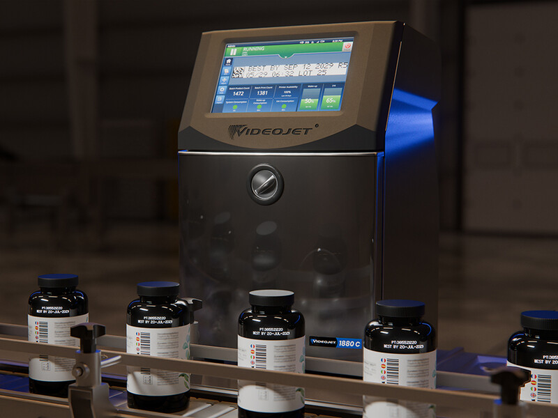Videojet introduceert nieuwe inkjetprinter voor betrouwbare codering met gepigmenteerde inkt
