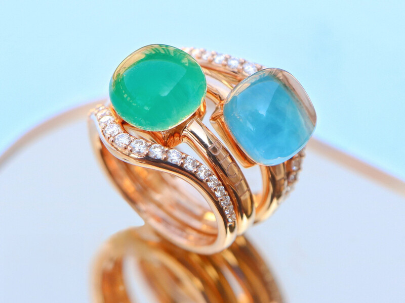 Nog meer combinaties mogelijk met Mini Sweety Side Ring van Bigli