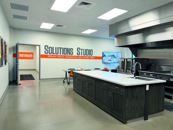 Testen met pre-dusting, paneren en coaten in Solutions Studio van Nothum